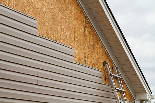 Professional Siding Repair technician working in Deer Park, IL